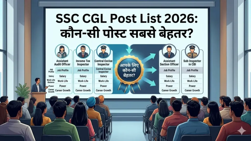 SSC CGL Post List