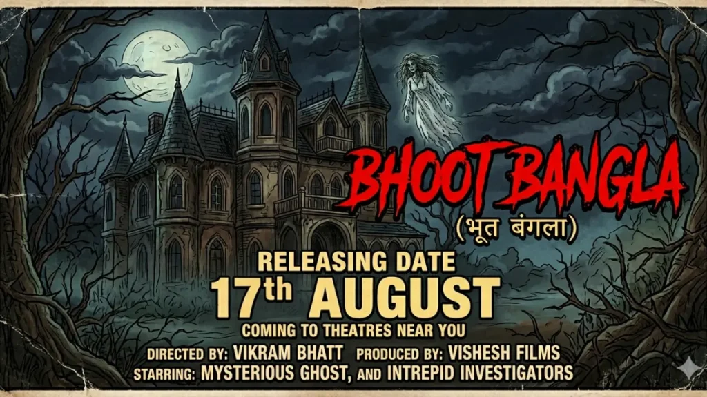 bhoot bangla releasing date