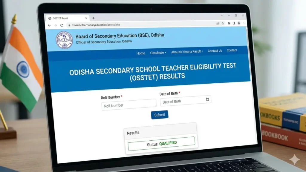 BSE Odisha OSSTET Result